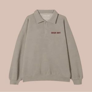 Taylor Swift NWT I’ll Do Anything You Say Collared Pullover Small